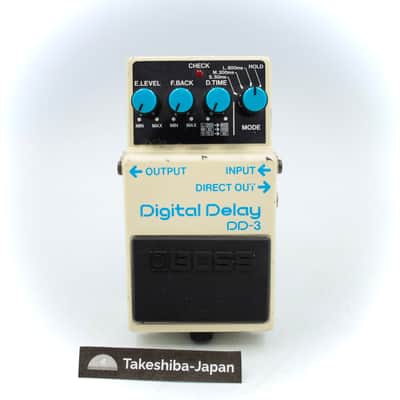 Boss DD-3 Digital Delay 1991 Made in Japan Blue Label Guitar Effect Pedal BD13908 image 1