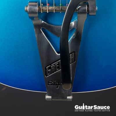 Gretsch G6120T-HR Brian Setzer Hot Rod Hollow-Body Bigsby Candy Blue Burst (Cod.1703UG) image 4