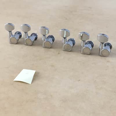 Vintage Genuine Fender Squier 2 Pin Mount Guitar Tuners Light Relic Drilled Post image 1