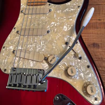 Fender Strat Plus Dx Lace Sensors TBX Wilkinson Schallers 1991 - Crimson Frost image 2