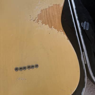 1970 - 1975 Blonde Fender Telecaster with Maple Fretboard and Hardshell Case image 18