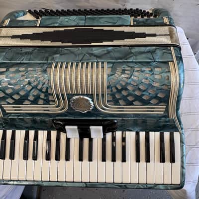 Enrico Roselli Piano Accordion, with case, excellent, Free shipping. image 2