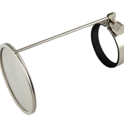 RoXdon HPF-1 Metal Pop Filter. Fits HEIL PR-40, Rode Procaster, Golden Age Project D2 image 1