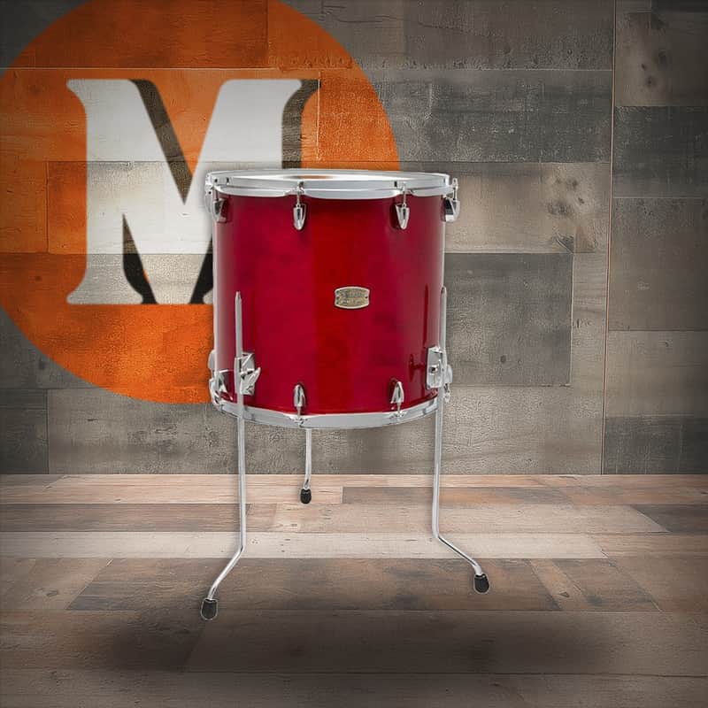 Mapex Saturn Evolution Birch 16 in. X 16 in Floor Tom - Tuscan Red (SEF1616BBPA) image 1