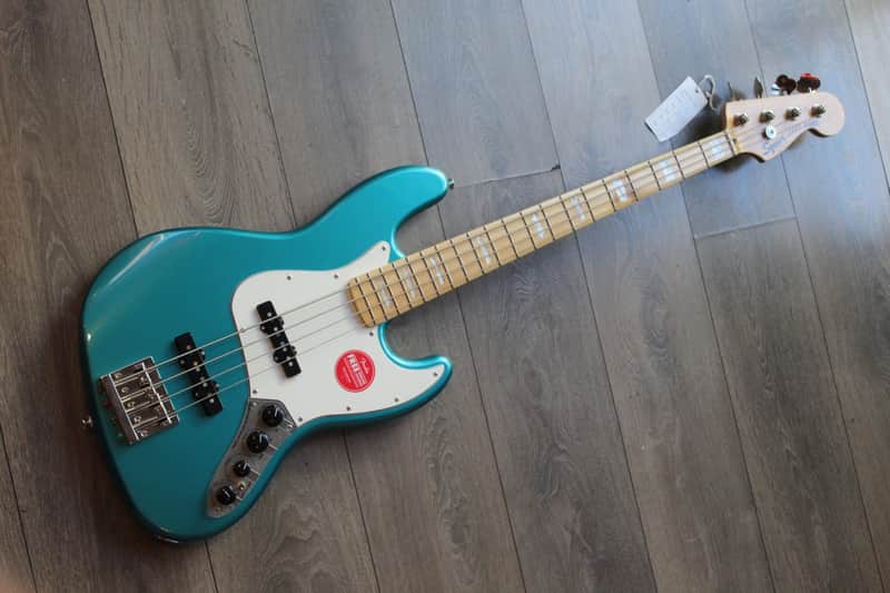 Squier Classic Vibe Active '70s Jazz Bass,  Ocean Turquoise, 4, 15 KG image 1