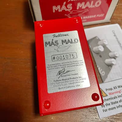 Fulltone Mas Malo Distortion / Fuzz image 8