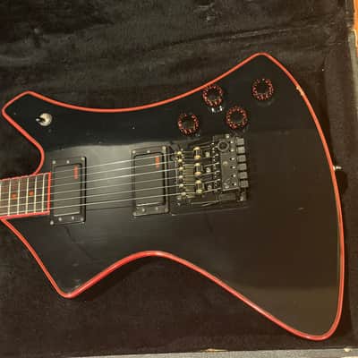 Washburn A20V Stage Series Electric Guitar RARE Black/Red Original OHSC Vintage image 13