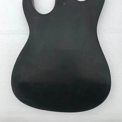 Matt Black Finished Electric Guitar Body image 4