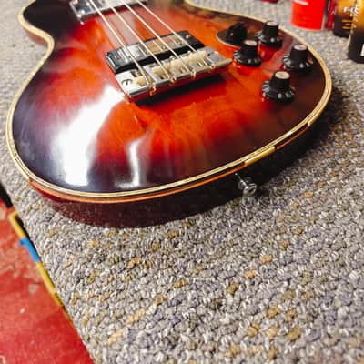 Very Early B.C. Rich USA Electric Bass EB-3 Style w/OHSC Late 60s - Sunburst image 6