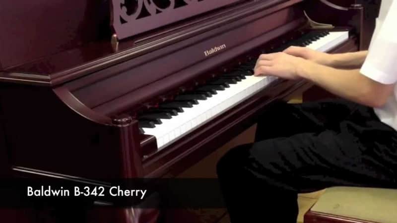 Baldwin BP342 Cherry French Leg Piano SALE Make offer image 1