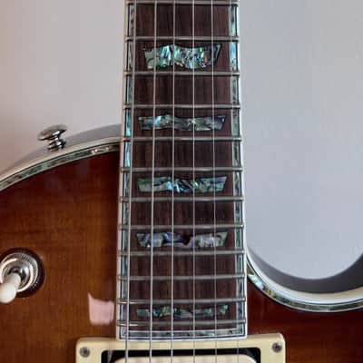 ESP LTD EC-1000 FM with Rosewood Fretboard 2003 - 2017 Amber Sunburst image 13