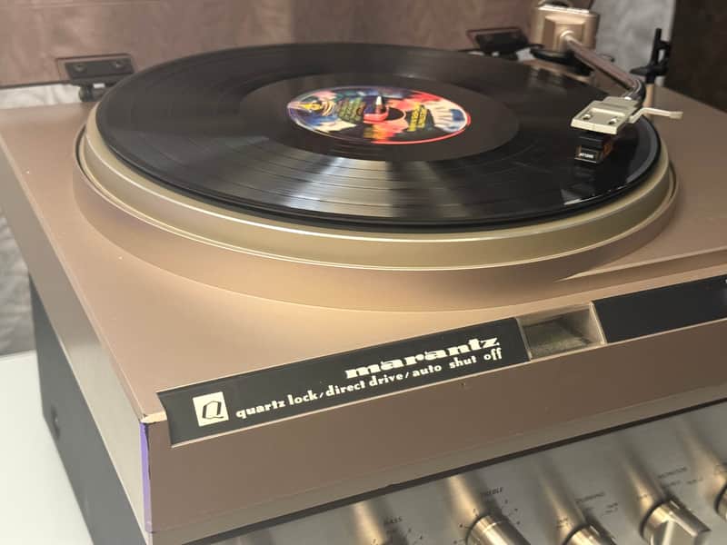 Vintage Marantz Model 6270Q Direct Drive - Serviced + New Needle image 1