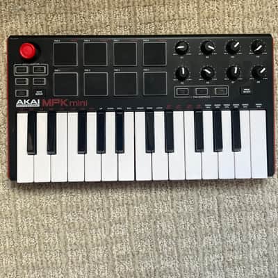 Akai MPK Mini MKIII 25-Key MIDI Controller 2020 - Present - Black image 1