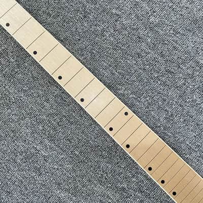Long Scales Reversed Headstock Guitar Maple Neck image 4
