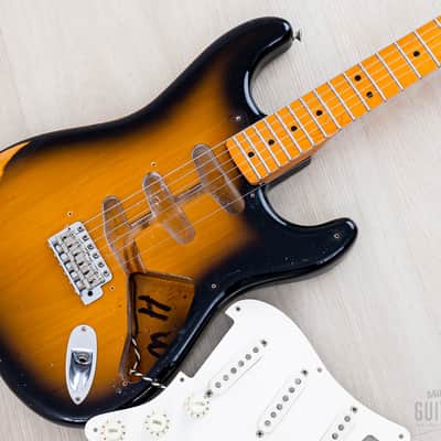 1983 Fender Fullerton American Vintage ‘57 Stratocaster Sunburst w/ Case, Hangtags image 22