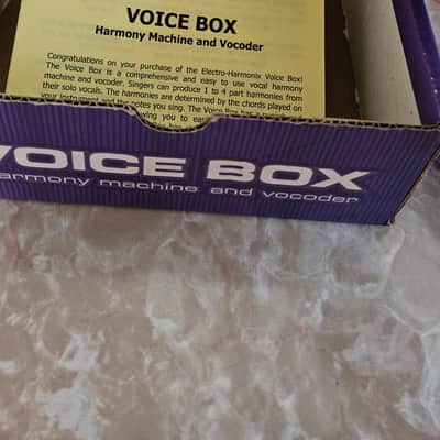Electro-Harmonix Voice Box Harmony Machine & Vocoder 2009 - Present Purple / Black image 7
