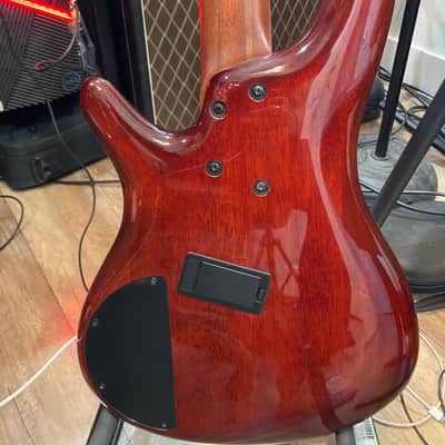 Ibanez SRMS805 Bass Workshop Multi-Scale Soundgear 2018 - Present - 2 Color Sunburst image 4