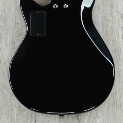 G&L USA CLF Research L-2000 Electric Bass Maple Fretboard Jet Black w/ Hard Case image 4