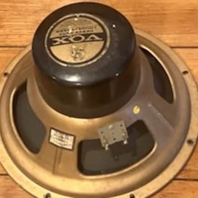 Vox 12 Inch Vintage Old 1950's 1960's 16 Ohm Electric Guitar Amplifier Cabinet Speaker Model 33-5073-6 Made in England image 4