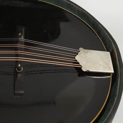 Gibson  Style H-1 Carved Top Mandola (1923), ser. #74352, original black hard shell case. image 13