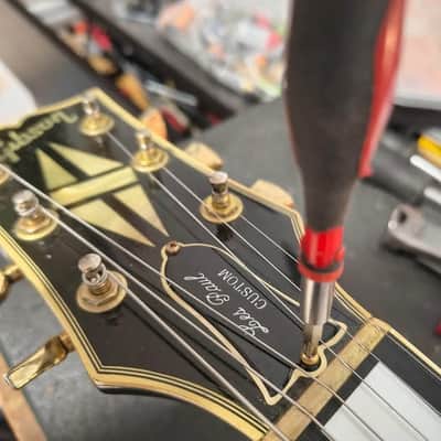 Gibson Les Paul Custom Black Beauty 1976 - Nero/Black image 7