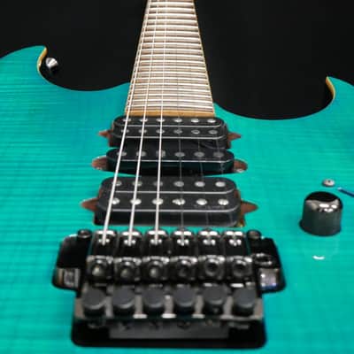 Ibanez RG8570 / JCRG-80-TT J. Custom 2003 - 2004 - Transparent Turquoise image 11