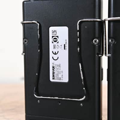 Shure UR4D Wireless Receiver w/ two UR1 Bodypack Transmitters - H4 Band CG0077F image 17