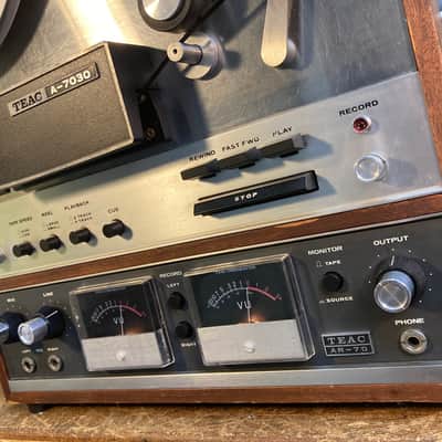 Tascam / Teac A7030 • Fully Serviced• 2 & 4 Track Reel Tape Recorder • RC-701 Remote • image 3