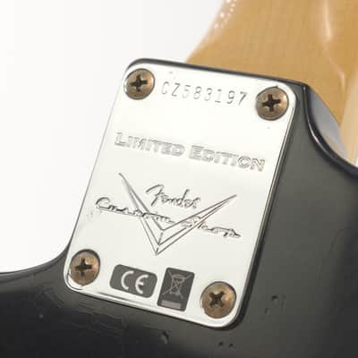 Fender Custom Shop '67 Strat HSS Relic Aged Black 2025 image 12