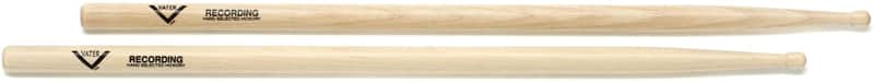 Vater American Hickory Drumsticks - Recording - Wood Tip (3-pack) Bundle image 1