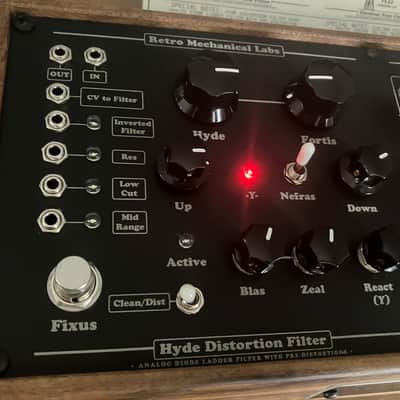Retro Mechanical Labs Hyde Distortion Filter / EFCcv Combo Walnut - with custom 1/4” mod from RML image 2