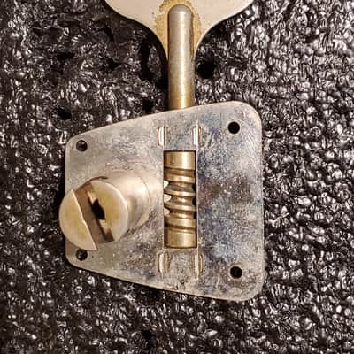 (#T399) Kluson Fender Bass Tuner 1960's Nickel image 2