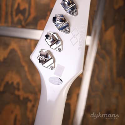 Epiphone 1963 Firebird V Maestro Vibrola Polaris White image 12