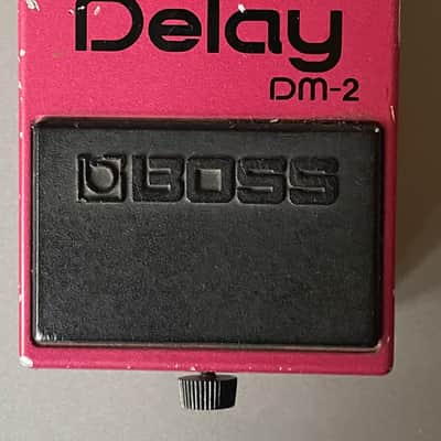 Boss DM-2 Delay (Black Label) 1981 - 1984 - Pink image 8