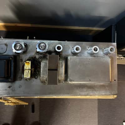 Fender Bassman 6G6-A Brownface 50-Watt 2x12" Piggyback Guitar Amp 1962 - 1963 - Blonde image 7