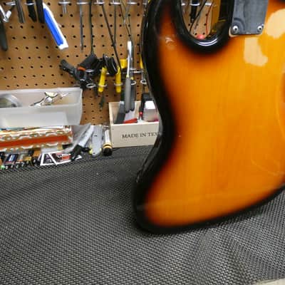 Fender '62 Jazz Bass Stack Knob American Reissue 1995 - Sunburst - 2 1/2 tone image 11