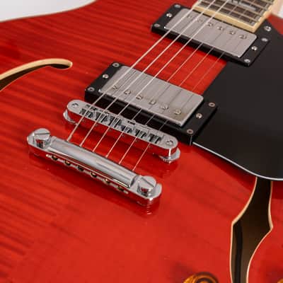 Washburn SH35TR | Wing Series Semi Hollow Electric Guitar, Trans Red. New with Full Warranty! image 3