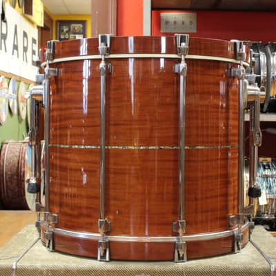 2000s Tama Starclassic Omnitune in Natural Bubinga 18x22 9x12 16x16 6.5x14 image 5