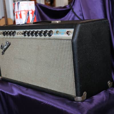 Fender Dual Showman Reverb TFL 5000D Silverface 1969 Black image 4
