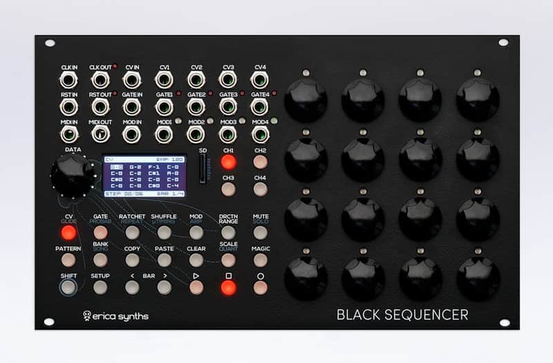 ERICA SYNTHS BLACK SEQUENCER : BRAND NEW :  [DETROIT MODULAR] image 1