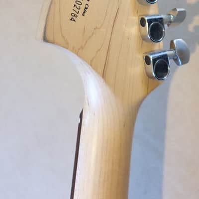 Squier by Fender Affinity Stratocaster 20th Anniversary Tobacco Sunburst Strat image 13