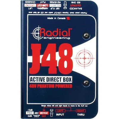Radial Engineering J-Class J48 Active DI for Acoustic Guitar & Bass image 2