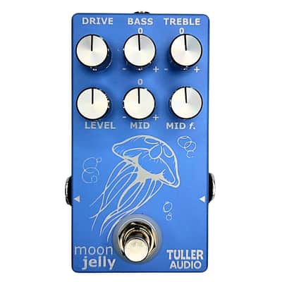 Transparent Overdrive Pedal Versatile! - Tuller Audio Moon Jelly - Boutique Hand Built image 1