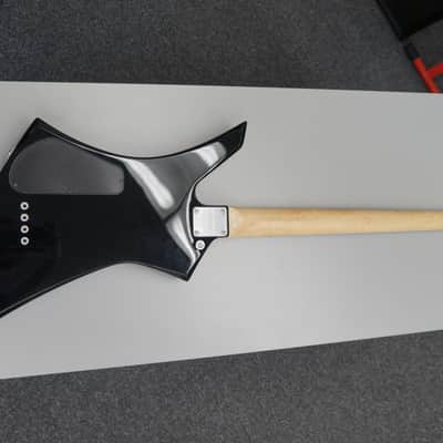 Used Jackson Kelly Bass KB1 Black with Hard Case image 6