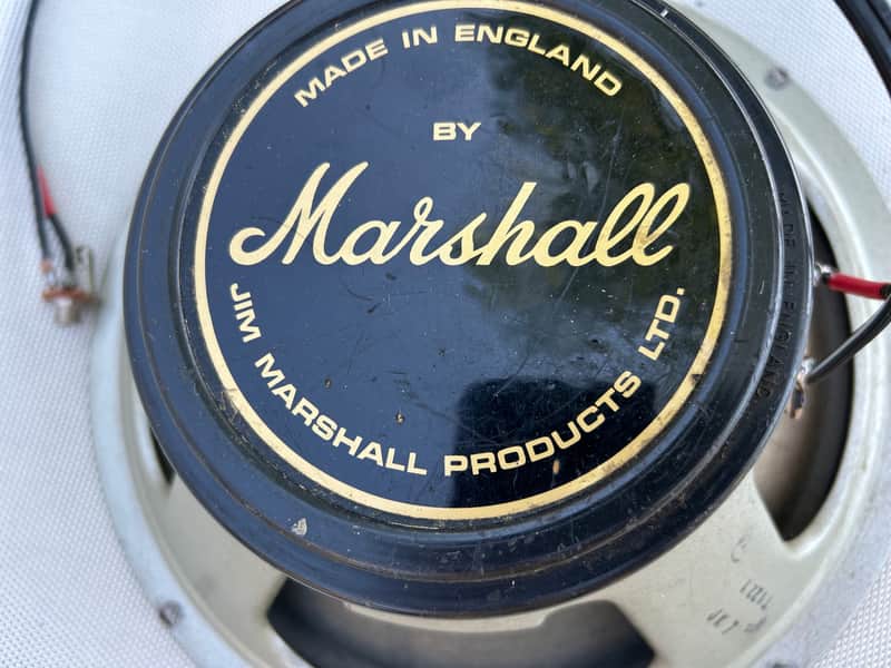 Marshall Celestion 12" Speaker 16 Ohm Late 70s - Made in England Black image 1