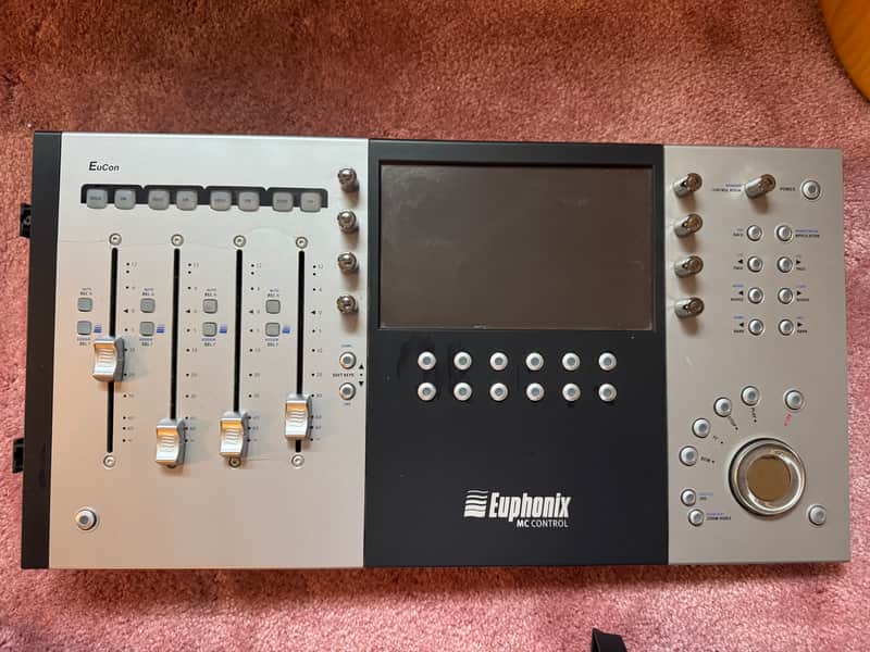 Euphonix MC Control 4-Fader DAW Control Surface with Touch Screen 2000s - Silver image 1