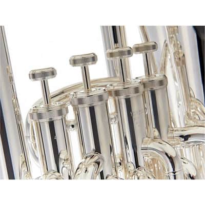 Yamaha YEP-321S Intermediate Bb Euphonium - Silver Plated image 3