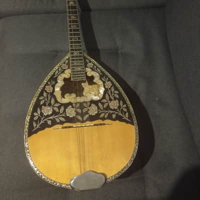 Greek Bouzouki 1980 & hardcase & pickup & 300 backing track with pdf scores 8 string image 2