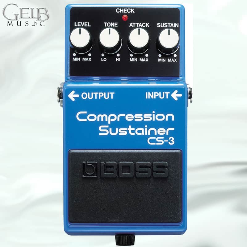 Boss CS-3 Compression Sustainer Guitar Effect Pedal image 1