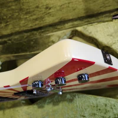 1978 Greco EX800 Relic Rising Sun JAPAN - Van Halen Ibanez Destroyer 2459 Lawsuit Era Explorer - Original Hardcase image 17